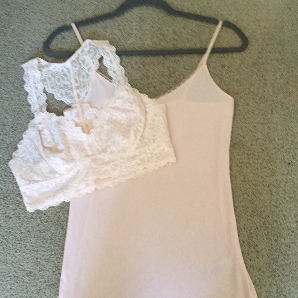 NWOT Felina bralette and matching A New Day Cami